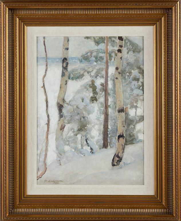 Pekka Halonen, Winter Landscape.