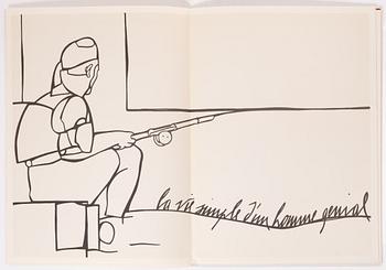 Periodicals, 9 pcs, "Derrière Le Miroir", published by Galerie Maeght.