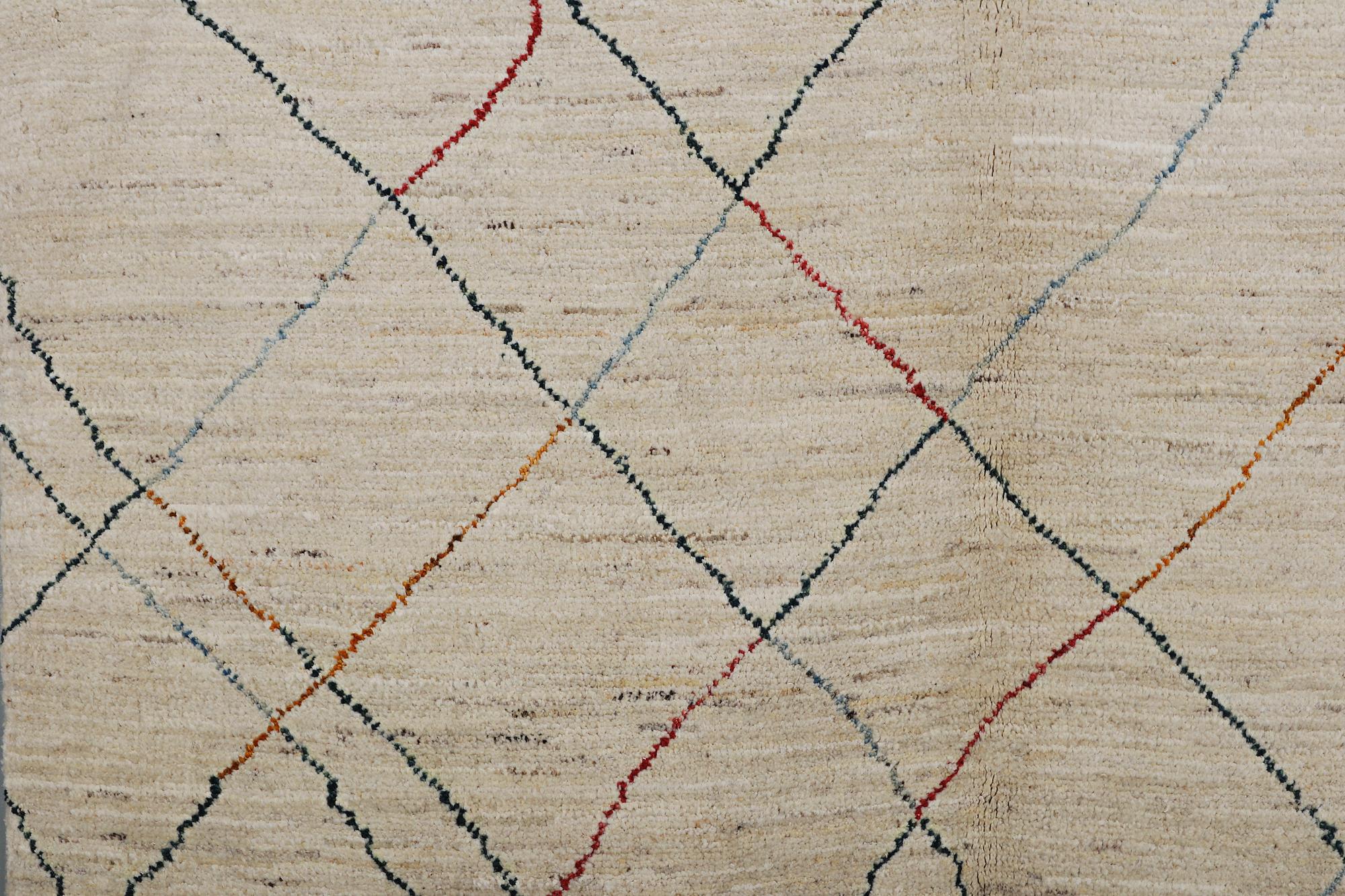 A rug, Morocco, ca 243 x 168 cm.