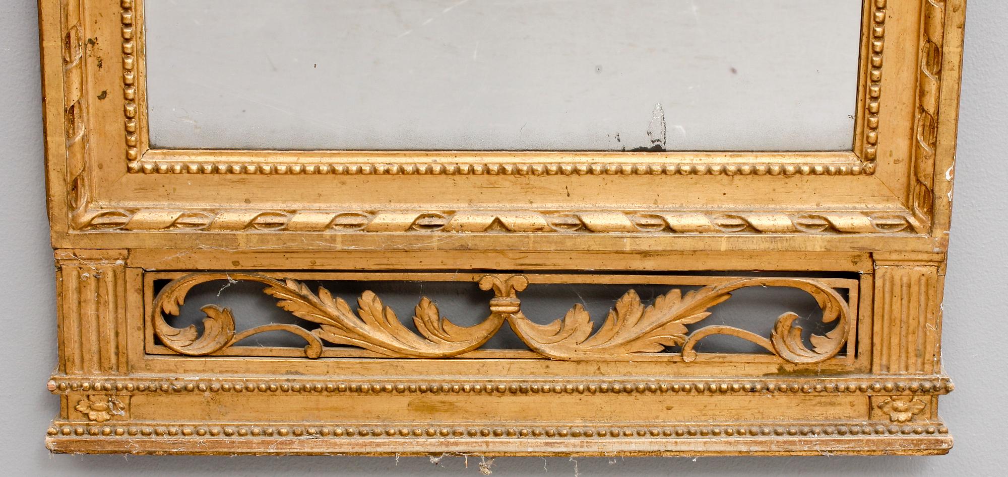 SPEGEL. Stockholmsarbete, 1700-talets slut. Gustaviansk.