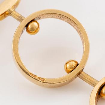 Karl-Ingemar Johansson, a necklace 18K gold with smoky quartz, Gothenburg 1963.