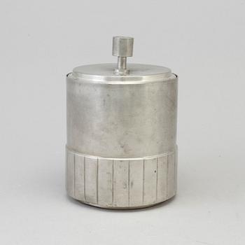 GAB, burk med lock, tenn, 1930.