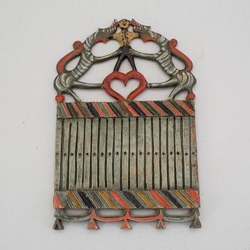 A traditional folk art weaving object Forsa Hälsingland 19th century.