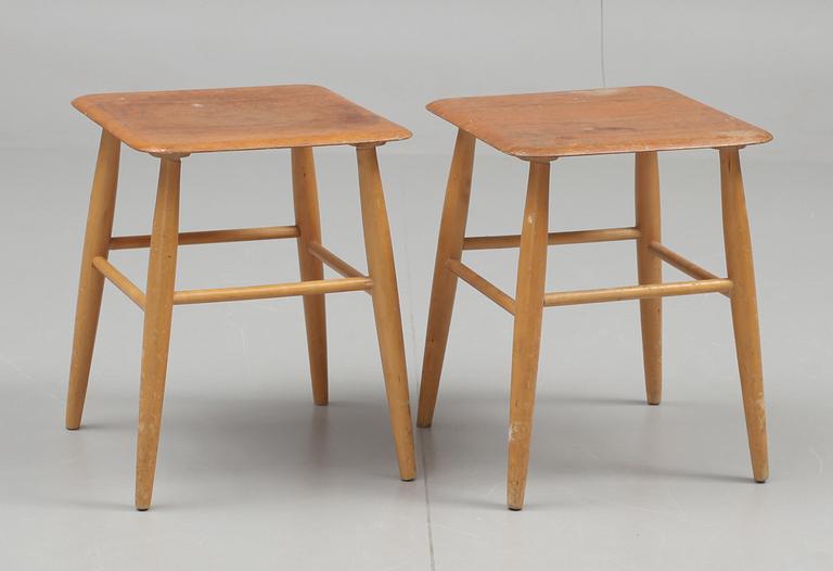 PALLAR, 2 st, "Fanett", Ilmari Tapiovaara, Edsbyverken, 1900-talets andra hälft.