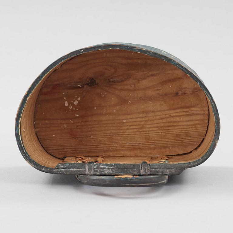 SKÄPPA, allmoge, Hälsingland, märkt AHD, 1800-tal.