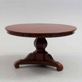 An early 20th century mahogany table.