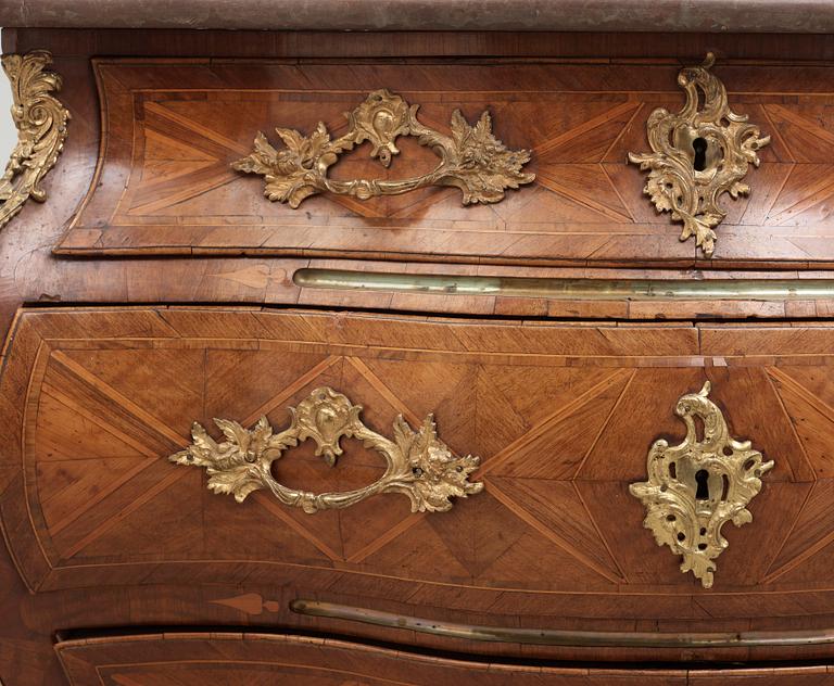 A Swedish Rococo 18th century commode.