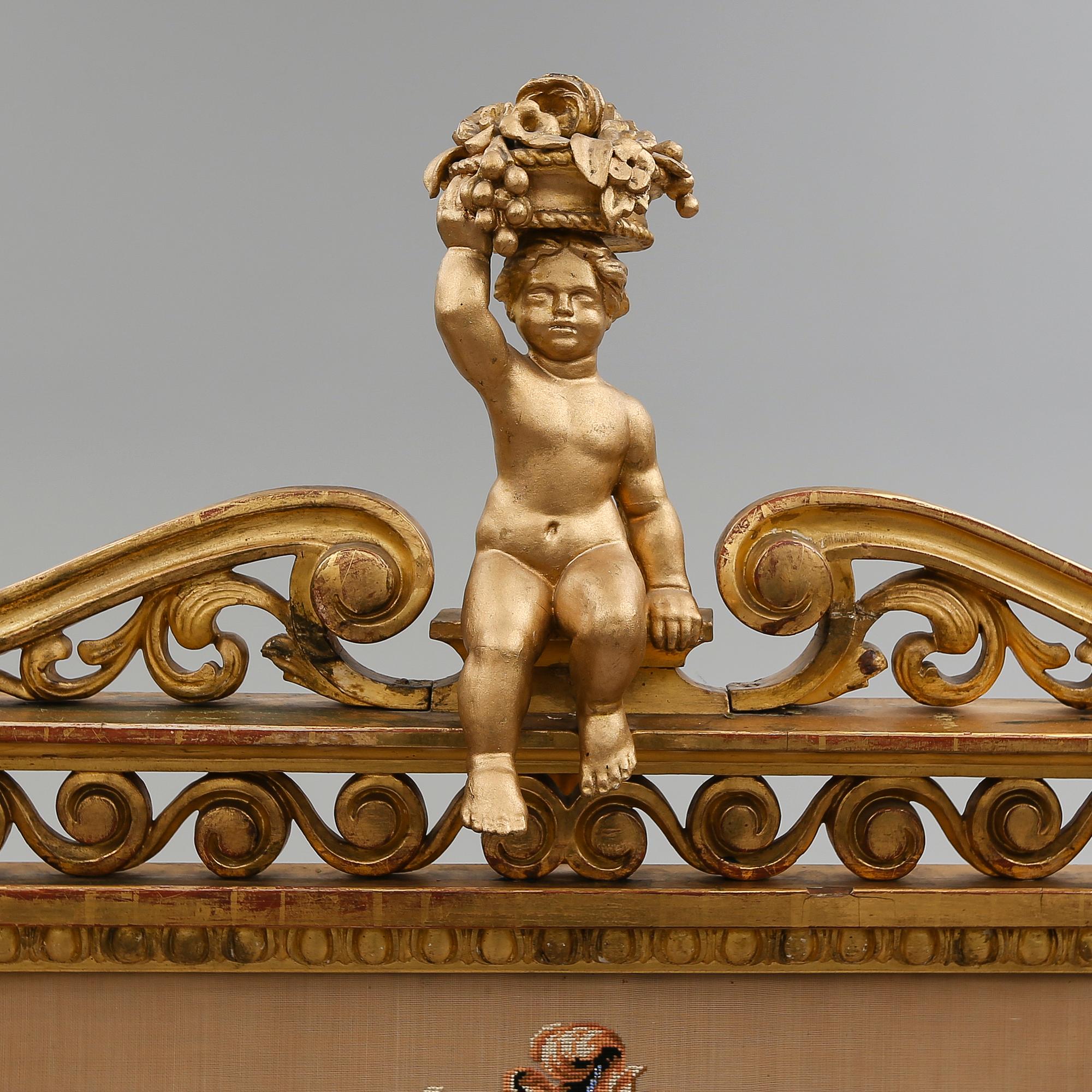 BRASSKÄRM, sent 1800-tal.