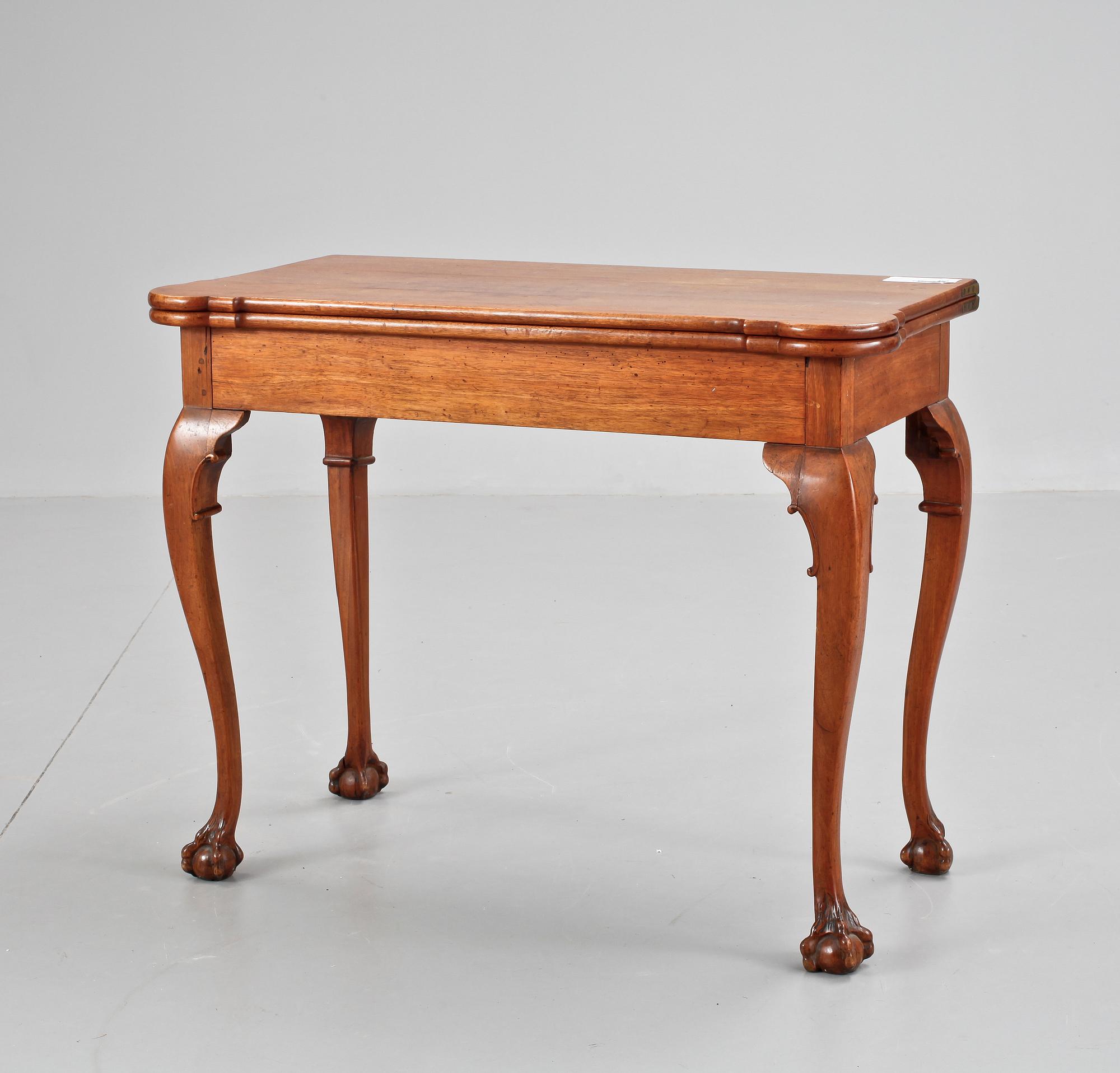 SPELBORD, senbarock, 1700-tal.