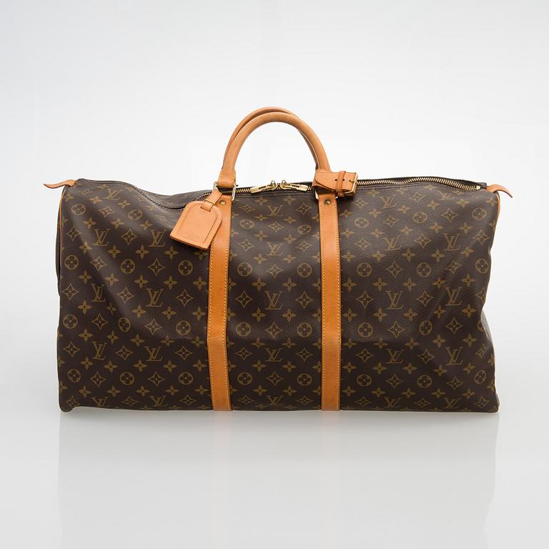 Louis Vuitton, A Monogram Canvas 'Keepall 60' Bag.