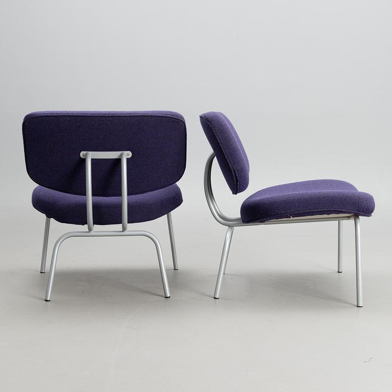 FÅTÖLJER, ett par, "Clea", Kristiina Lassus Studio, Zanotta. Modellen formgiven 1998.