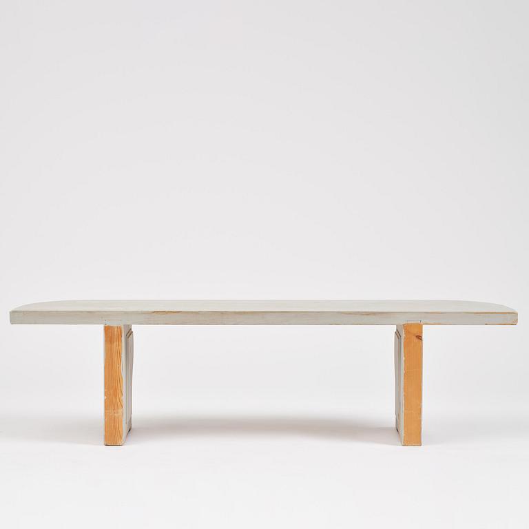 A Gustavian-style bench, 20th century.