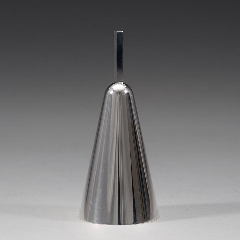 Wiwen Nilsson, bordspingla, Lund 1958, sterling.