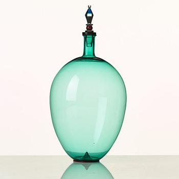 Yoichi Ohira, a glass decanter, De Majo, Murano, Italy 1996.