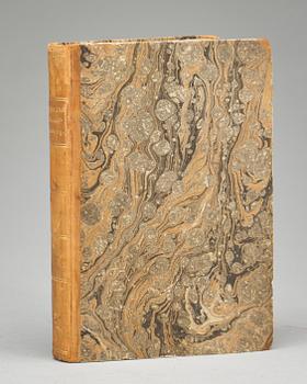 BOK,  "Lärobok i bränneri-handteringen" av Sven Brisman, Skara, 1813.