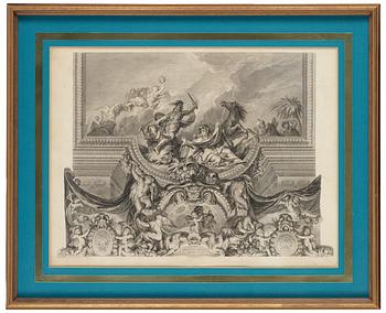 518. GRAVYRER, ett par efter J.B Massé.