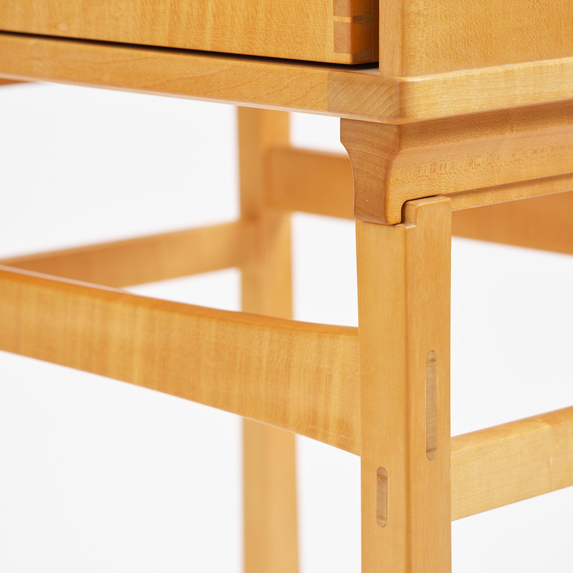 James Krenov, a cabinet on stand, Sweden, 1960-70s.