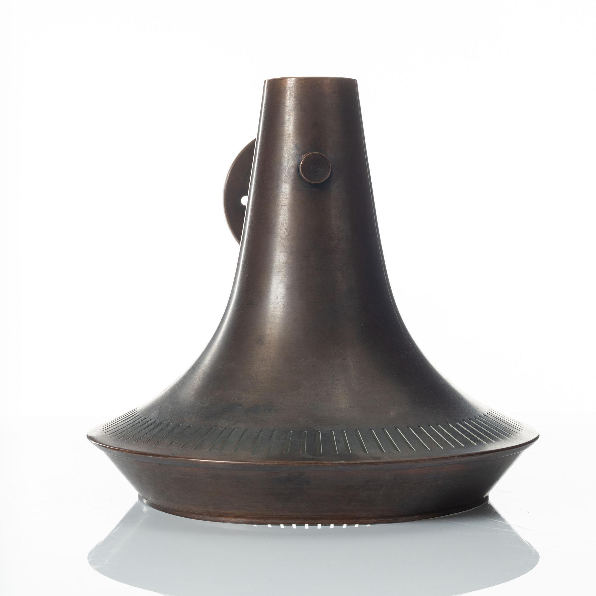 Wall lamp, for outdoor use, 1950s.