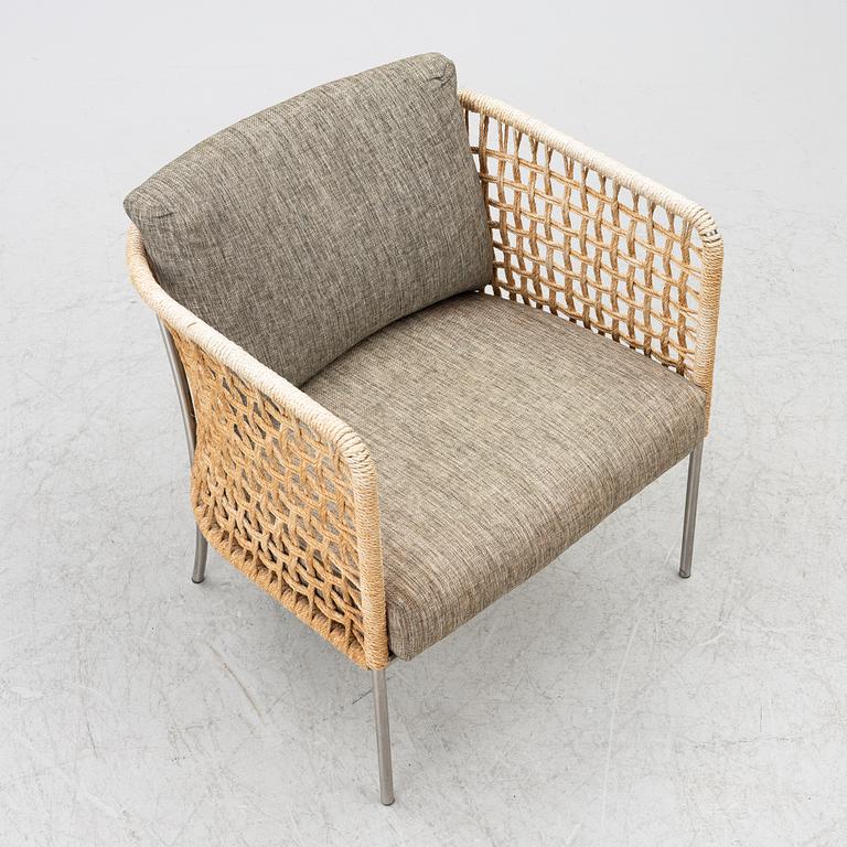 Piero Lissoni, a 'Café Armchair' lounge chair, Living Divani, 21st century.