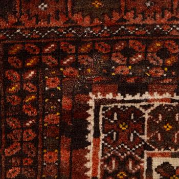 An antique Bechir rug, approx. 215 x 148 cm.