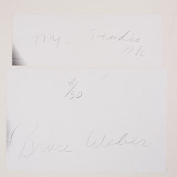 Bruce Weber, "NYC Studio (from The Indomitable Spirit Portfolio)", 1986-1989.