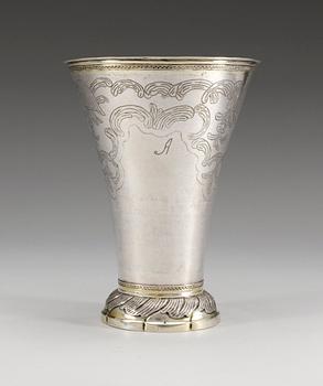 803. BÄGARE, silver. Erik Hedenberg, Östhammar 1777.
