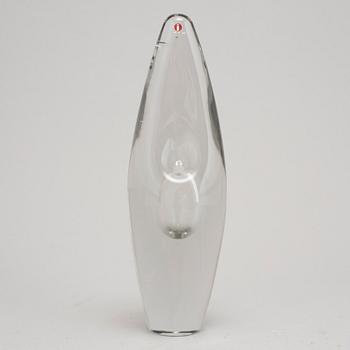 Timo Sarpaneva, vase 'Orkidé', Iittala, signed.