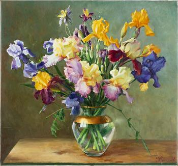 Vjeteslav Kliuchnikov, oil on canvas, signed.