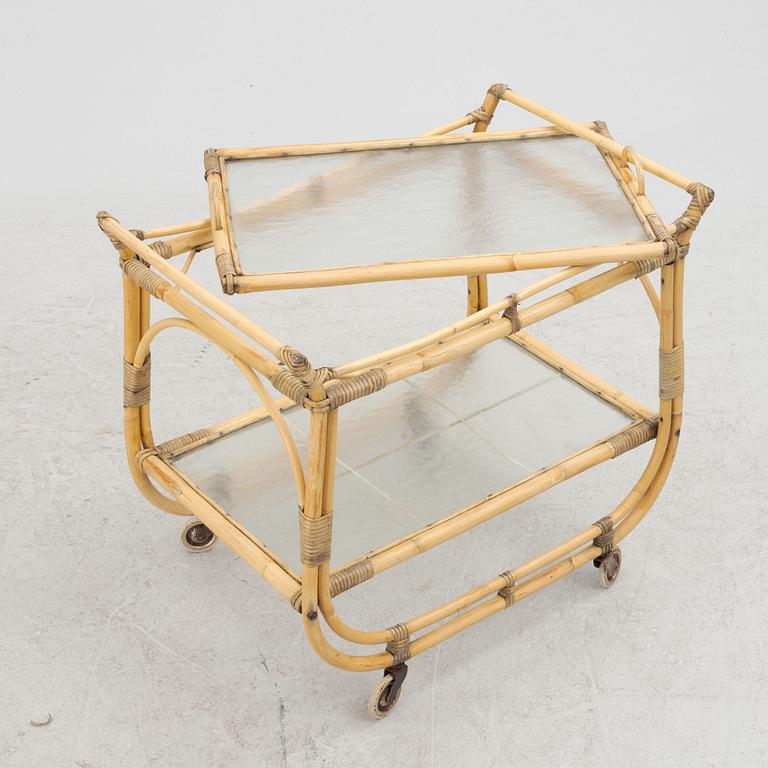 Serving trolley, mid-20th Century.