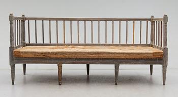 SOFFA, gustaviansk, sent 1700-tal.