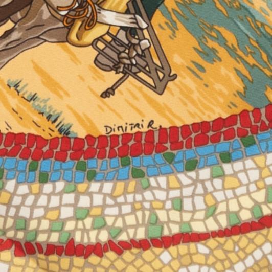 Hermès, scarf, "Under the Cedar".