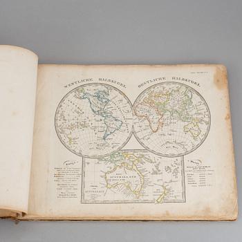 ATLAS, "Stieler´s Schul-Atlas", 1800-talets mitt.