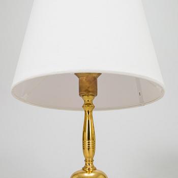 A pair of brass table lamps from NAFA, second half of the 20th Century.