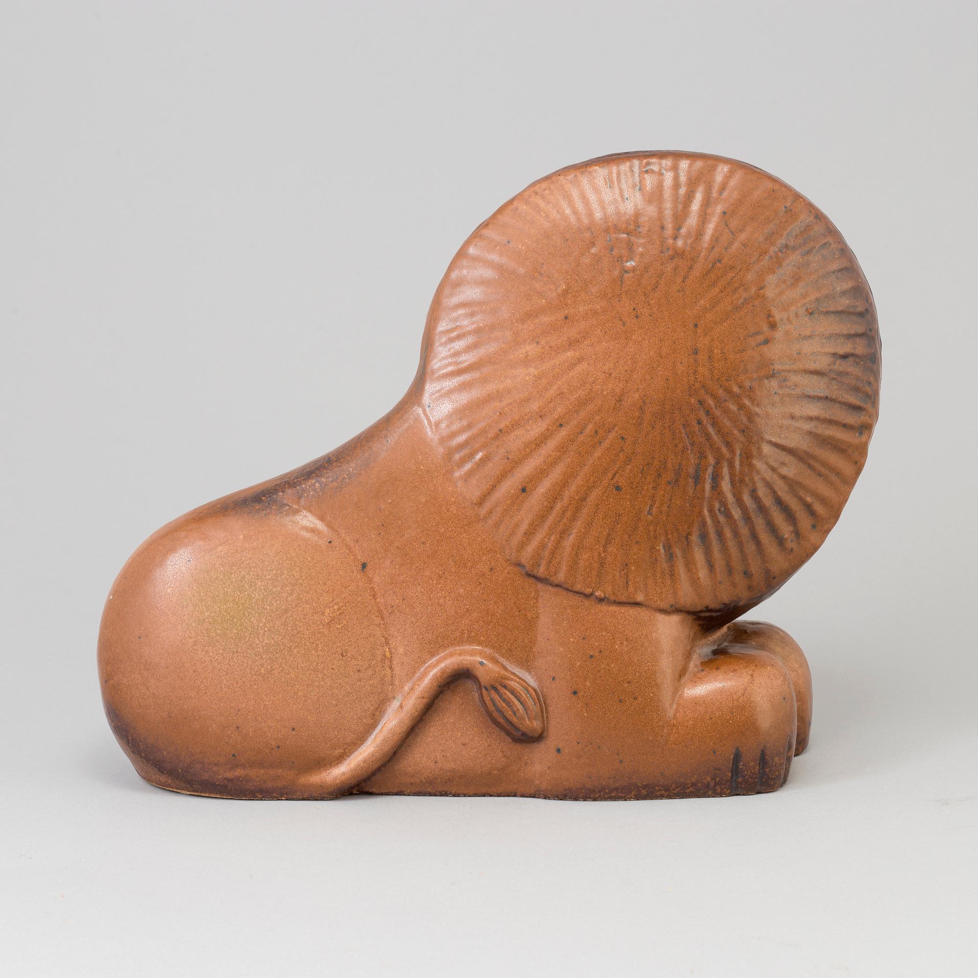 LISA LARSON, a stoneware figurine,  Gustavsberg, designed in 1978.