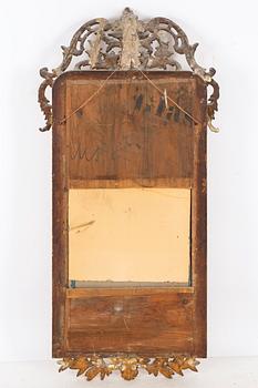 Spegel, nyrokoko, sent 1800-tal.
