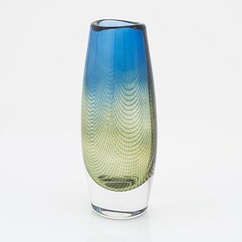 Sven Palmqvist, a glass vase, 'Kraka*, Orrefors.