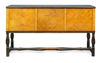 798. A Carl Malmsten "Haga" stained birch sideboard, NK ca 1928.