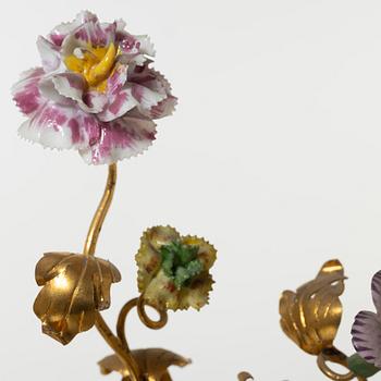 A pair of candelabras,  early 20th century.