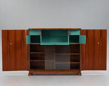 Erik Chambert, a bar cabinet, for AB Chamberts Möbelfabrik, Norrköping, Sweden, 1934.