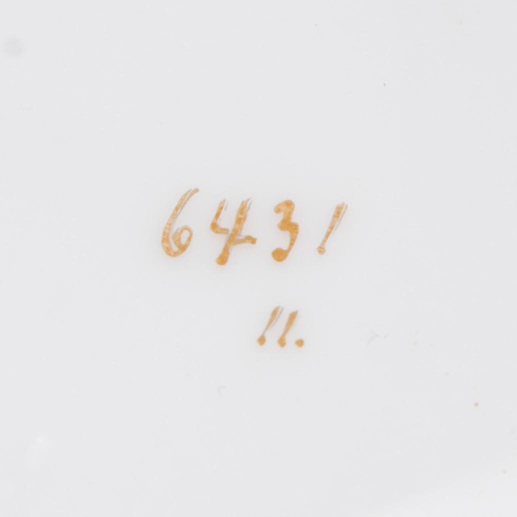 MATSERVIS, 73 delar, porslin, art déco, Felda Porzellan, Tyskland 1908-1920.