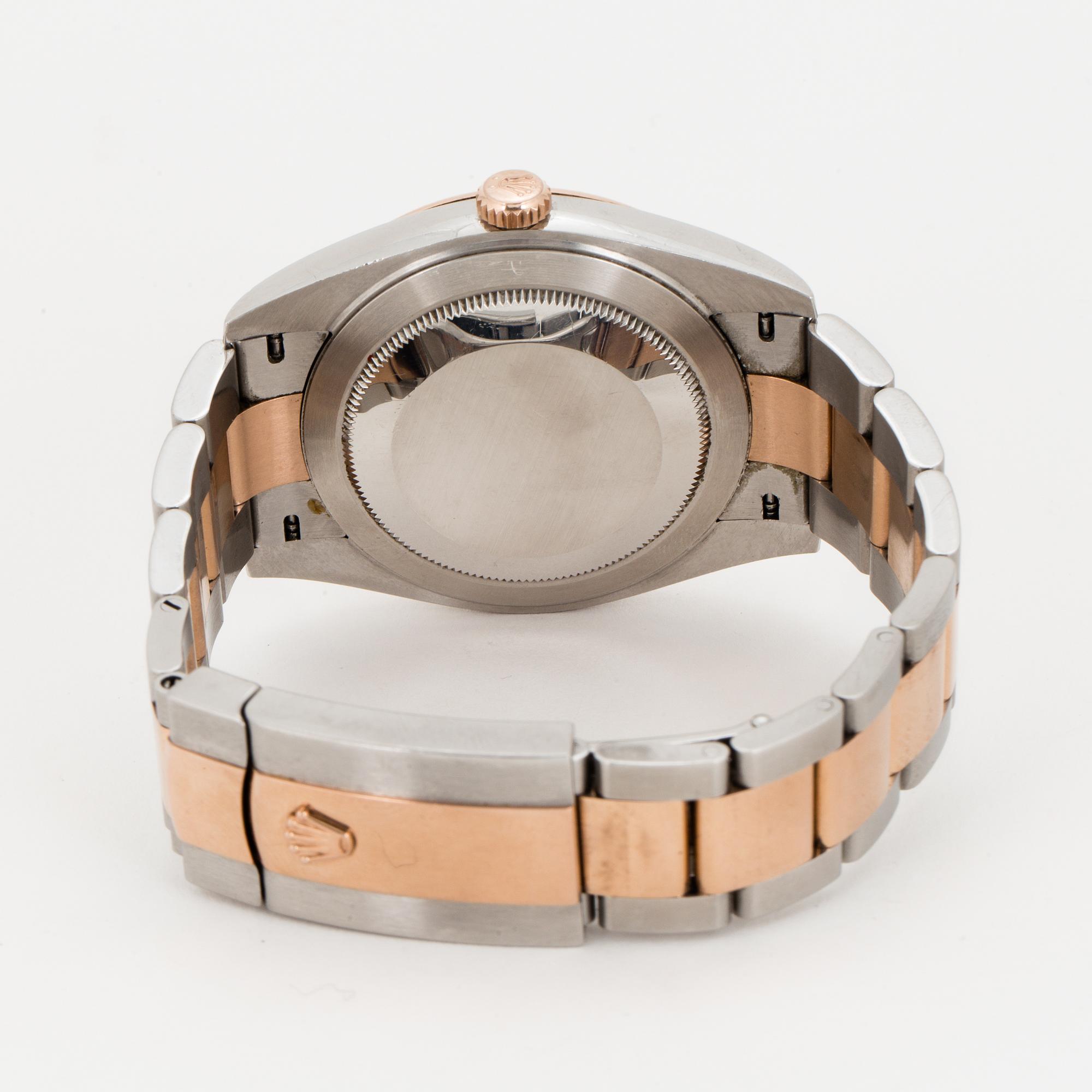 ROLEX, Oyster Perpetual, Datejust 41, Chronometer, wristwatch, 41 mm,