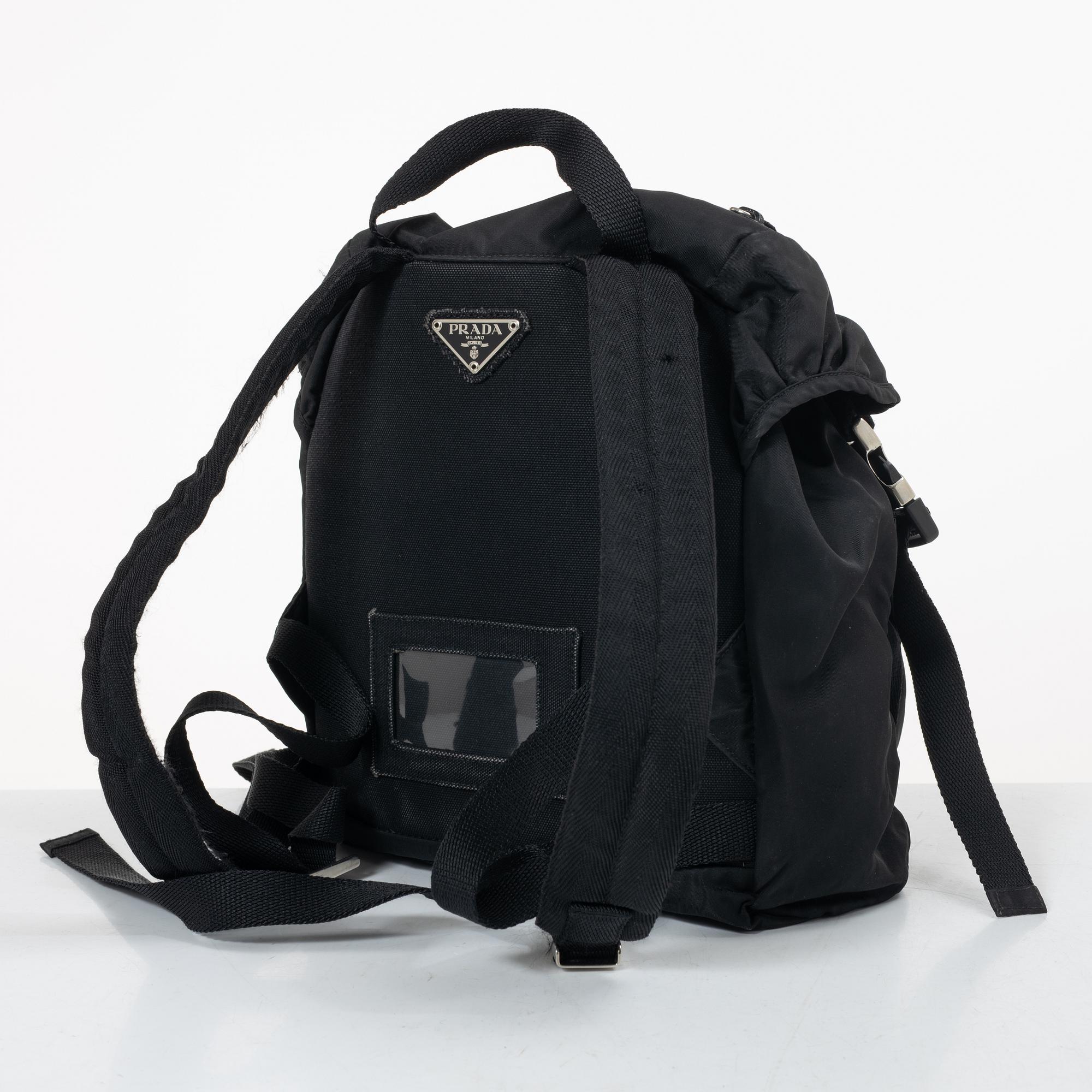 Prada, ryggsäck, "Re-Nylon".