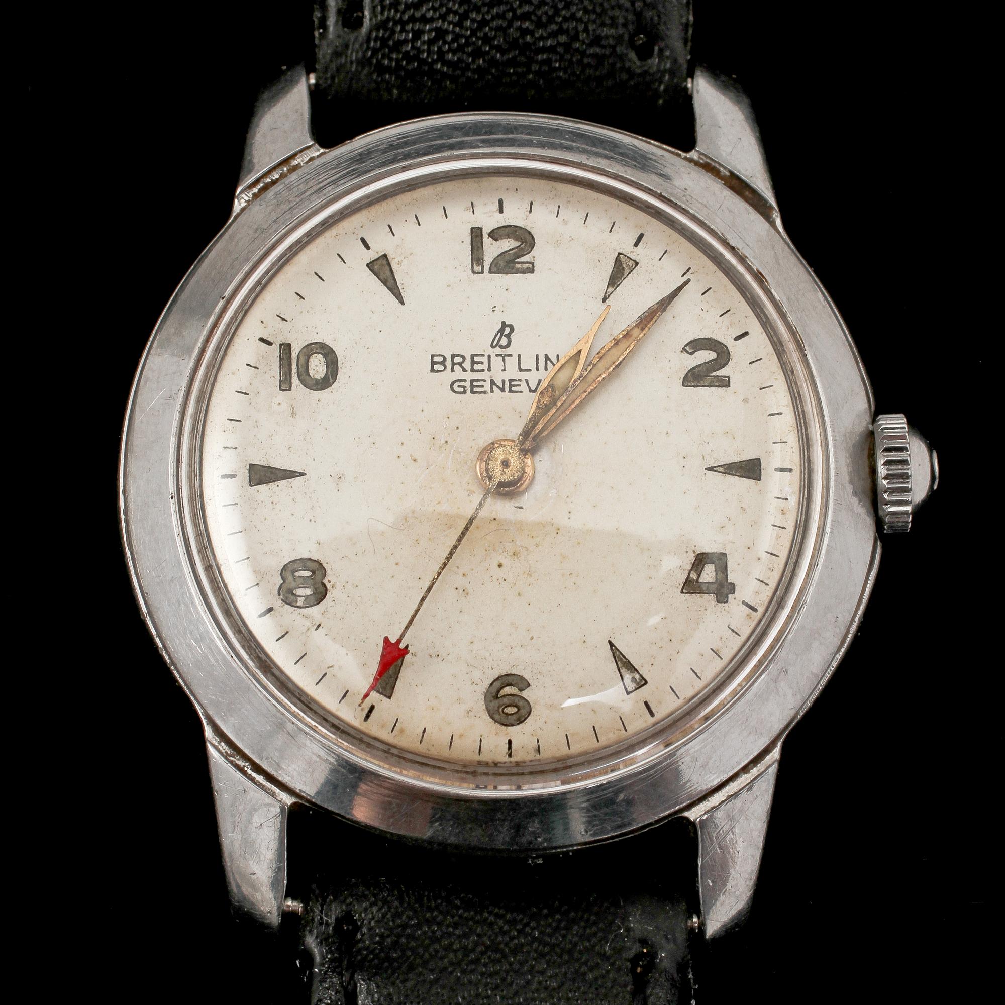 ARMBANDSUR, 3 st, Breitling, 1900-talets tredje kvartal.