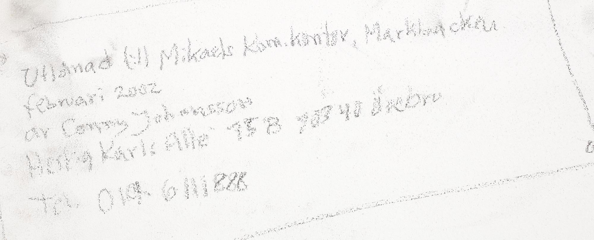 OKÄND KONSTNÄR, 2 st, relief, signerade Conny J-son Aman, den ena daterad 98.