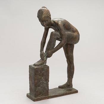 Panu Patomäki, a bronze sculpture, signed and dated. Numbered 2/3.