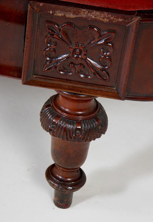 SOFFA, senempire, 1800-talets mitt.