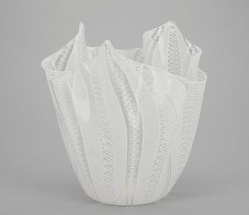 NÄSDUKSSKÅL, glas, "Fazzoletto", Fulvio Bianconi och Paolo Venini, Venini, Murano, Italien, 1900-talet senare hälft.