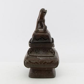 Incense burner China 18th/19th century bronze.