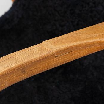 Yngve Ekström, a 'Lamino' armchair with ottoman, Swedese.