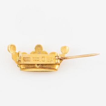 Brooch 18K gold.